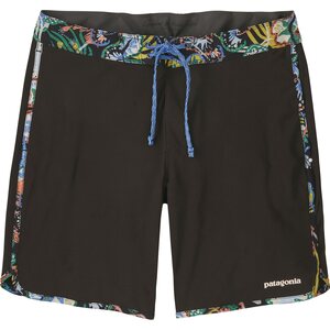 Patagonia Hydropeak Side Shore Boardshorts 18" Mens, Undersea: Black, 30