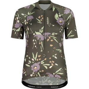 Maloja VilsaM. AOP 1/2 Cycle Jersey Womens, Alpine Woods, M