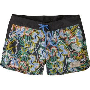 Patagonia Wavefarer Boardshorts 5" Womens, Undersea: Black, 10