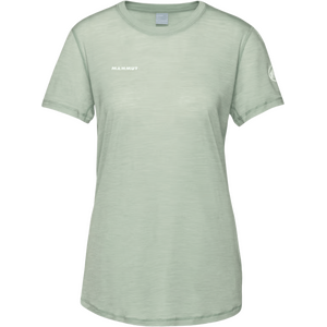 Mammut Tree Wool FL T-Shirt Womens, Silver Sage Melange, L