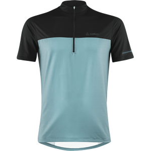 Löffler Bike Shirt Half Zip Glow Mens, Titan, 52