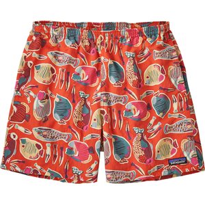 Patagonia Baggies Shorts 5" Mens, Wrasse: Pollinator Orange, S