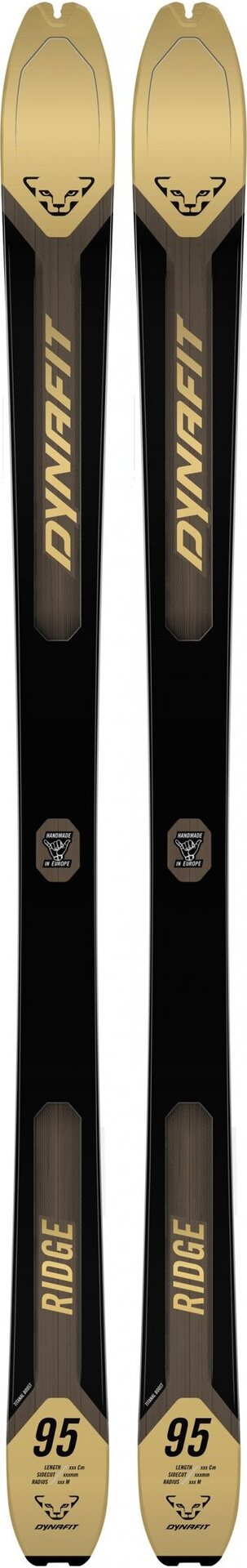 Dynafit Ridge 95 Ski Black Out / Gold