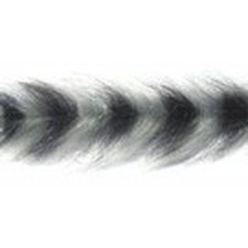 H2O Polar Fiber Streamer Brush 3", Grey / Black