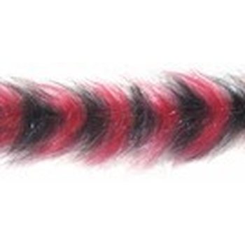 H2O Polar Fiber Streamer Brush 3", Red / Black
