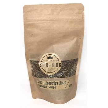 Smo-King Spiced woodchips 100g, Jeneverbes