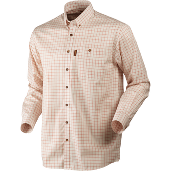 Härkila Stenstorp Shirt, Burnt Orange Check / Button Under, XXL