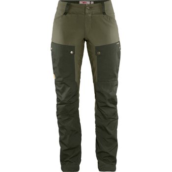 Fjällräven Keb Trousers Womens Regular (22), Deep Forest/Laurel Green (662-625), 34