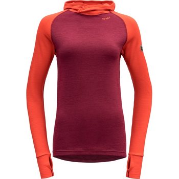 Devold Expedition Woman Hoodie, Beetroot, S