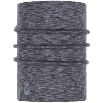 Buff Heavyweight Merino Wool, Fog Grey Multistripes