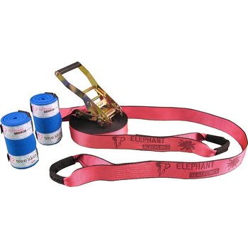Elephant Slacklines Rookie Flash Line Set 15m, Pink