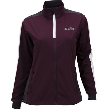 Swix Cross Jacket Womens, Dark Aubergine, S