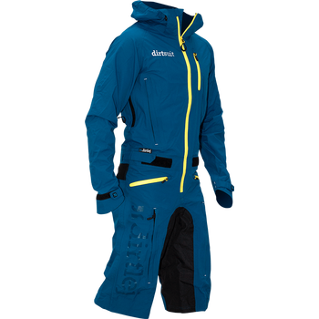 Dirtlej Dirtsuit Classic Edition, blue green / yellow, S