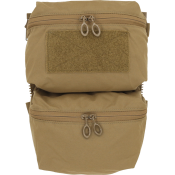 Ferro Concepts ADAPT Back Panel Double Pouch, Coyote