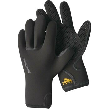 Patagonia R3 Yulex Gloves, Black, M