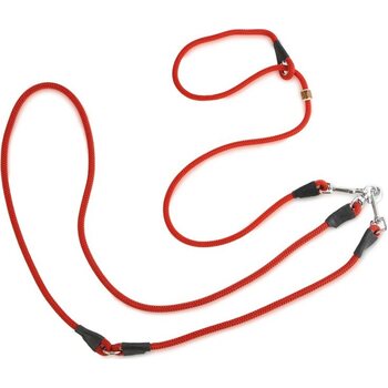 Firedog Hunting Leash 8 mm Moxon, Red, M 275 cm