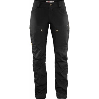 Fjällräven Keb Trousers Curved Womens Regular (22), Black (550), 40