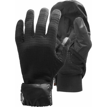 Black Diamond Wind Hood GridTech Gloves, Black, M