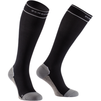 Zero Point Compression Hybrid Socks, Black, W3 (pohje 37-43 cm, EUR 40-42)