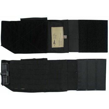 First Spear Overlap Cummerbund, Black, Medium