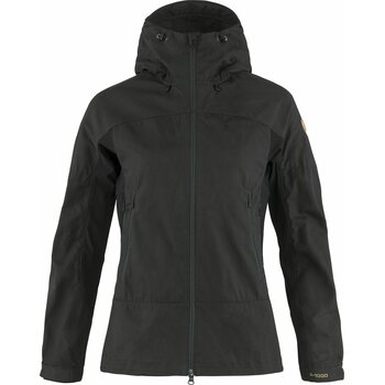 Fjällräven Abisko Lite Trekking Jacket Womens, Dark Grey/ Black (030-550), XL