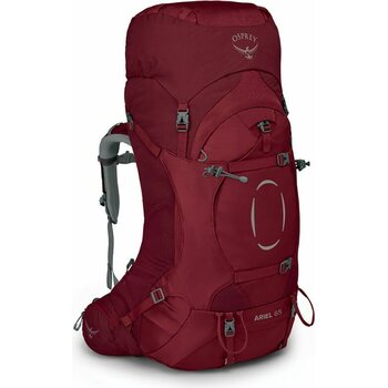 Osprey Ariel 65 Womens backpack, Claret Red, XS/S