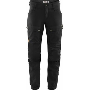 Fjällräven Keb Trousers Womens SHORT (22), Black (550), 38