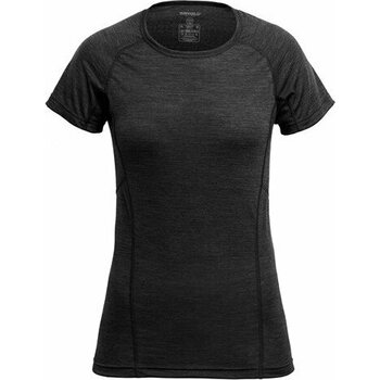 Devold Running T-shirt Womens, Anthracite, L