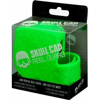 13 Fishing Skull Cap Low-profile Casting Reel Cover, Lime