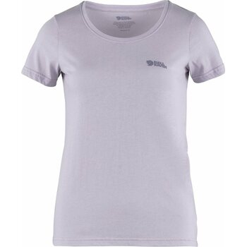 Fjällräven Logo T-Shirt Women, Lavender (457), XS