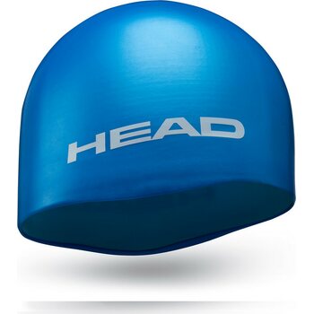 Head Silicone Moulded Cap, Light Blue, One Size
