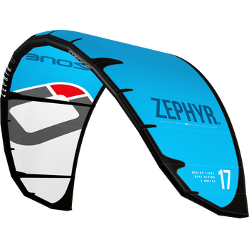 Ozone Zephyr V7 Kite Only 17m², Light Blue/White