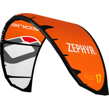 Ozone Zephyr V7 Kite Only 17m², Orange/White