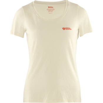 Fjällräven Logo T-Shirt Women, Chalk White (113), M