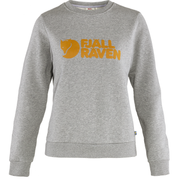 Fjällräven Logo Sweater Womens, Grey/Melange (020-999), L