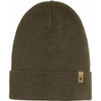 Fjällräven Classic Knit Hat, Dark Olive (633)