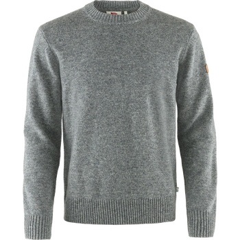 Fjällräven Övik Round-Neck Sweater Mens, Grey (020), M