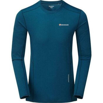 Montane Sabre Long Sleeve T-Shirt Mens, Narwhal Blue, S