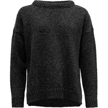 Devold Nansen Sweater Split Seam Womens, Anthracite, S