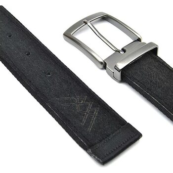 Skinalp Belt ECO, Black / Black ECO, Nikkelivapaa solki, 120 cm / 4cm