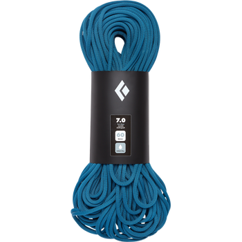 Black Diamond 7.0 Rope Dry 60m, Aqua Blue