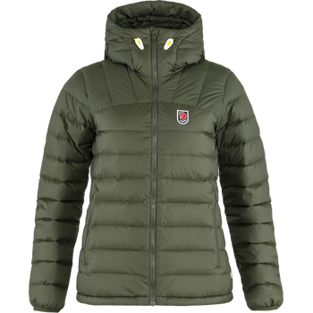 Fjällräven Expedition Pack Down Hoodie Women, Deep Forest (662), XS