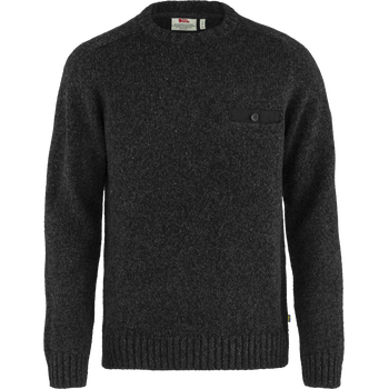 Fjällräven Lada Round-Neck Sweater Mens, Black (550), L