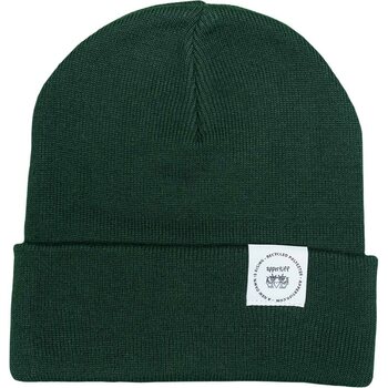 Appertiff Recycled Hightop Beanie, Bottle Green