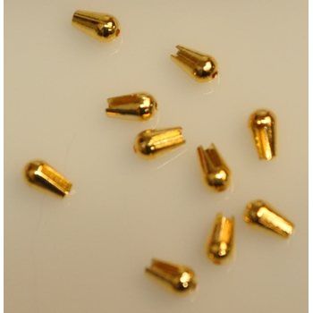 Teardrop Tungsten Beads, Kulta, 3,3mm