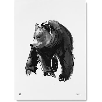 Teemu Järvi Paper Poster Small, 30 x 40 cm, Gentle Bear