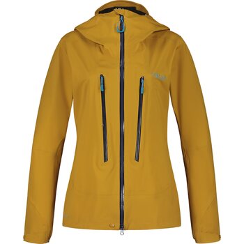 RAB Khroma Kinetic Waterproof Jacket Womens, Dark Butternut, S (UK 10)