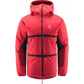 Haglöfs Nordic Expedition Down Hood Mens, Scarlet Red / Dala Red, L