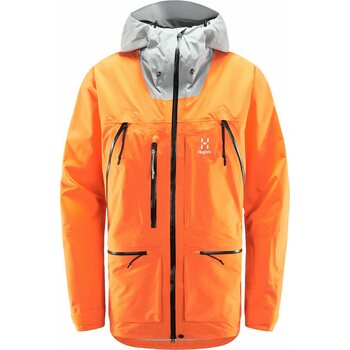 Haglöfs Vassi GTX Pro Jacket Men, Flame Orange/Concrete, S