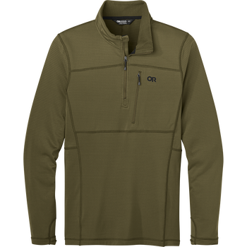 Outdoor Research Men's Vigor Quarter Zip, Loden, S